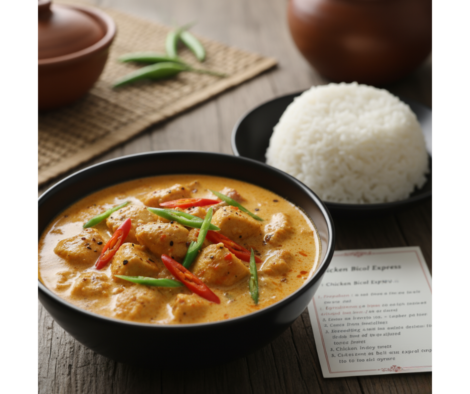 Chicken Bicol Express