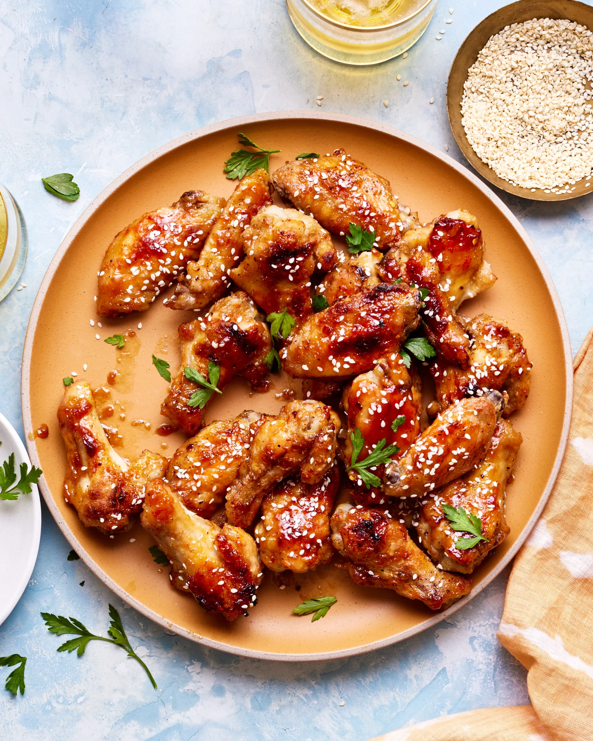 Honey Garlic Chicken Wings
